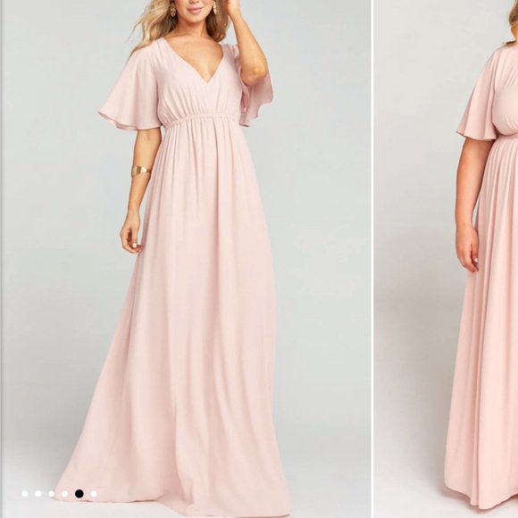 Show Me Your Mumu bridesmaids Emily Empire Maxi Dress 1X - Picture 2 of 4